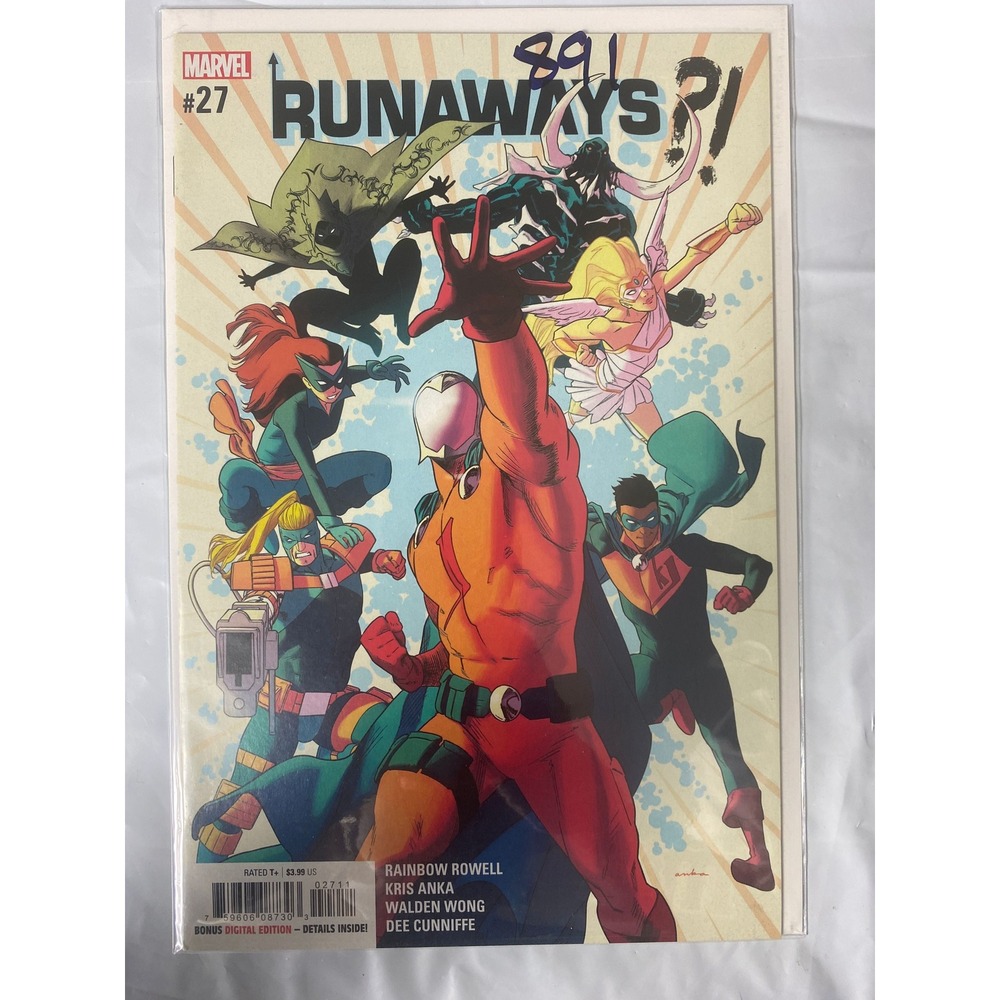 Marvel Runaways #27 Rainbow Rowell Kris Anka Modern Age Marvel Comics‎ 2019